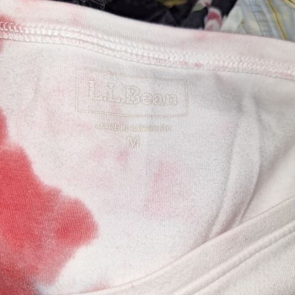 L.L.Bean tie-dye T-shirt size medium - Picture 4 of 4